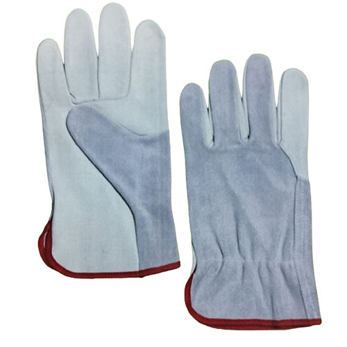 Re205 Driver Leather Gloves - Color: Gray