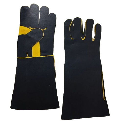 Re406 Split Winter V Gloves - Color: Black