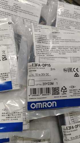 OMRON PHOTOELECTRIC SENSOR ,E3FA-DP15