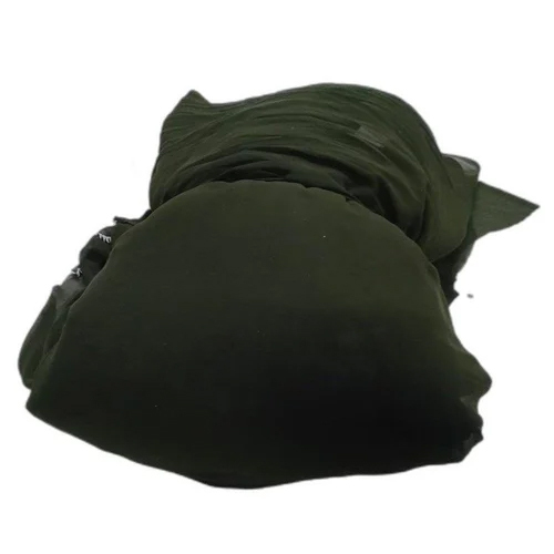 Green Polyester Fabric - 100% Polyester, 42 Inches Wide, Smooth Texture, Dull Shine - Washable, Anti-Wrinkle, All-Season Use