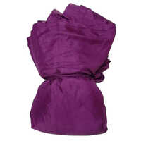 Purple Polyester Silk Fabric - 100% Polyester, 45x In Width, Rich Purple Color | Smooth Texture, Machine Washable, All-season Versatility, Elegant Sheen