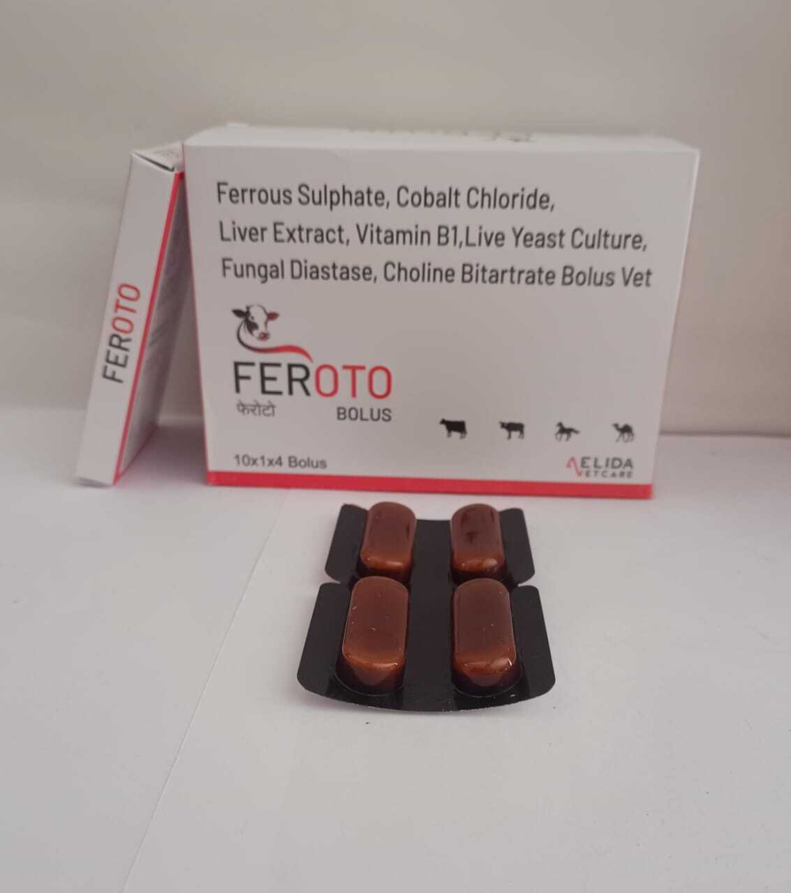 Ferrous sulphate, cobalt chloride liver extract long Acting