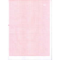 Ecg Paper Ge Mac 5500 - Coated Paper 215mm X 280mm, Classic White, 75-80 Gsm | Smooth Surface, Durable & Reliable For Ecg Machines