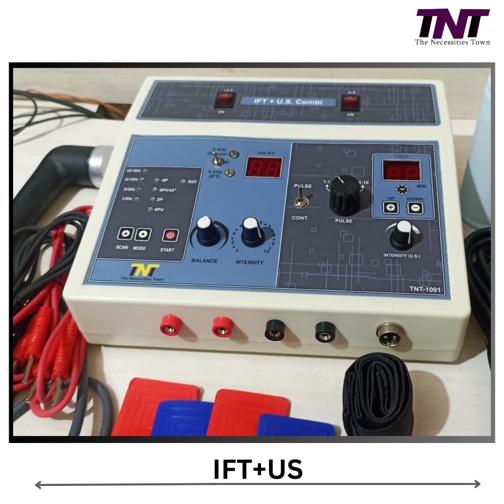 TNT IFT+US Physiotherapy Machine for Pain Relief