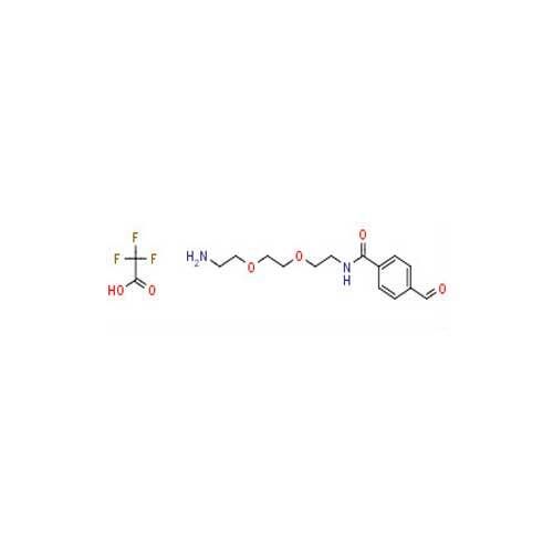 Ald-ph-peg2-amine tfa salt 95%