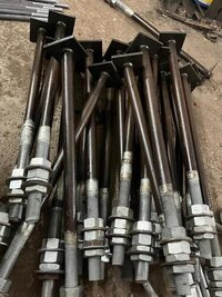 Mild Steel Bolt - High Strength Forged, Foundation Support , Versatile Applications
