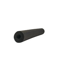 Sponge Rubber Tube - Sponge Rubber, Textured Black Surface, Hollow Tube Design | Flexible Durable Material For Insulation Sealing Applications