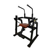 Ab Crunch Machine - Foam Seat, 7 Feet Height, Black Finish | Adjustable, Manual Operation, For Strength Gains