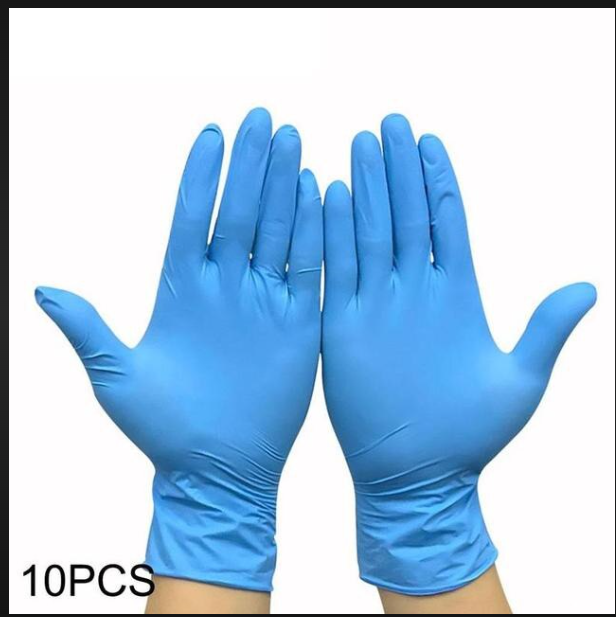 vinyl hands gloves