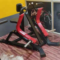 Seated Row Machine - 80kg Weight Capacity, Black Foam Seat With Adjustable Height | Commercial Grade, Manual Operation For Back Muscle Gain