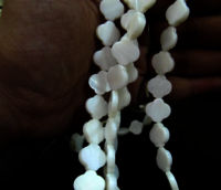 Natural Pearl Clover Shape 12x13 to 14x16mm beads Strand 16 inches long