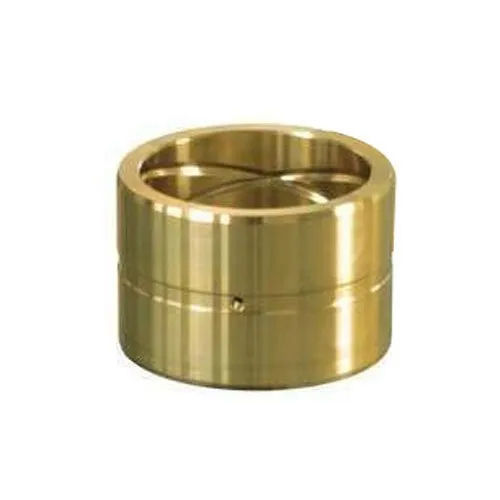 Round Brass Bush - Color: Golden