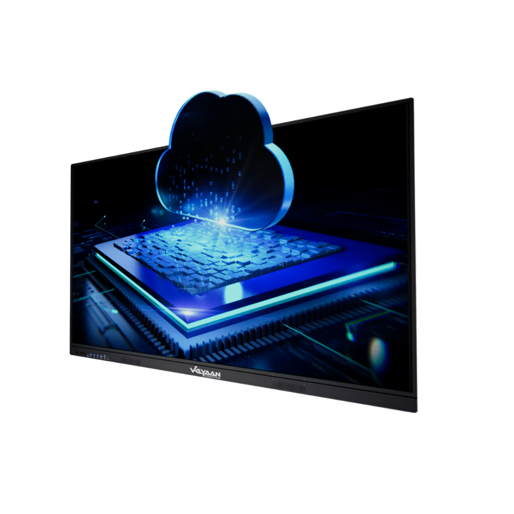 Vgyaan J100 Series Smart Interactive Flat Panels - Shape: Rectangular