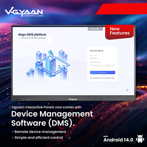 Vgyaan Interactive Flat Panel - Application: Commercial