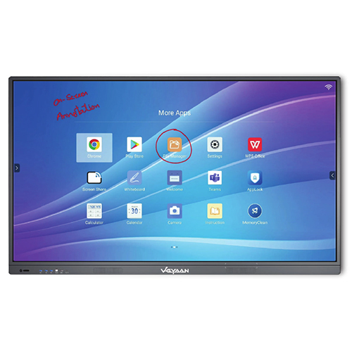 Vigyan Interactive Touch Panel - Application: Commercial