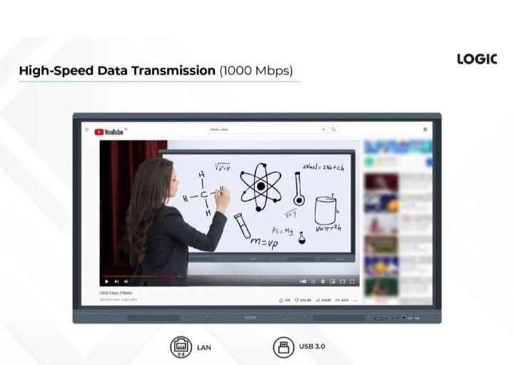 Logic Interactive Classroom Boards - Feature: High Quality