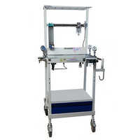 Ss Anaesthesia Trolley - Color: Blue