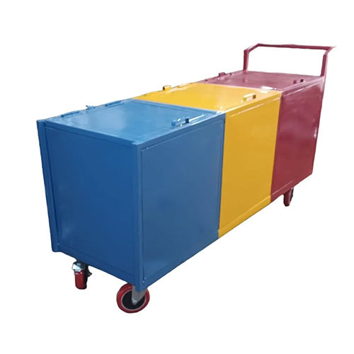 Bio Medical Waste Bins Trolley - Color: Multicolor at Best Price in ...