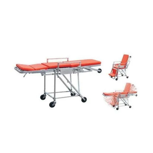 Stretcher Trolley Cum Chair Stretcher - Feature: Durable