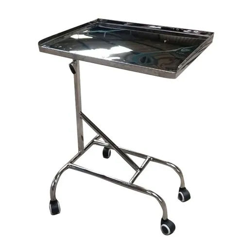 Stainless Steel Mayo Trolley - Color: Silver