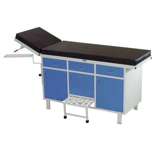 Hospital Examination Table And Bed - Color: Blue