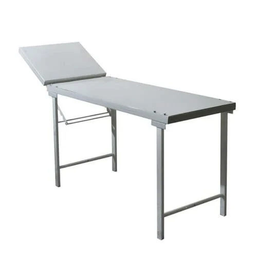 2 Section Examination Table - Color: Silver