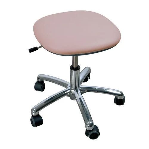 Medical And Doctor Stool - Color: Silver