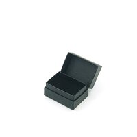 Mid-night Hinged Wedding Ring Box, Cufflinks Box, Earring Box, Brooch Box - Design: Customs