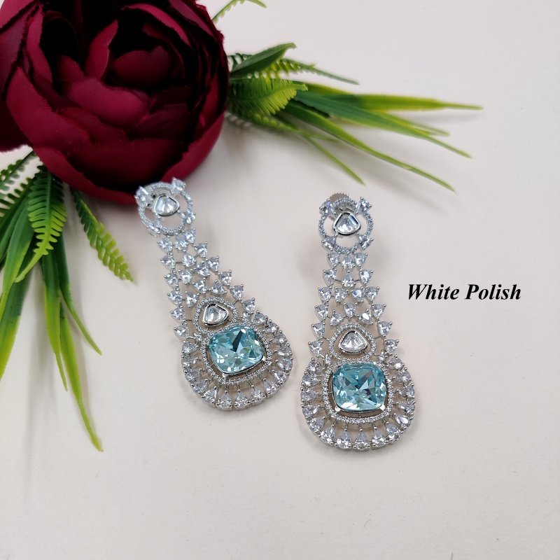 Glamorous Shimmering American Diamond Earring