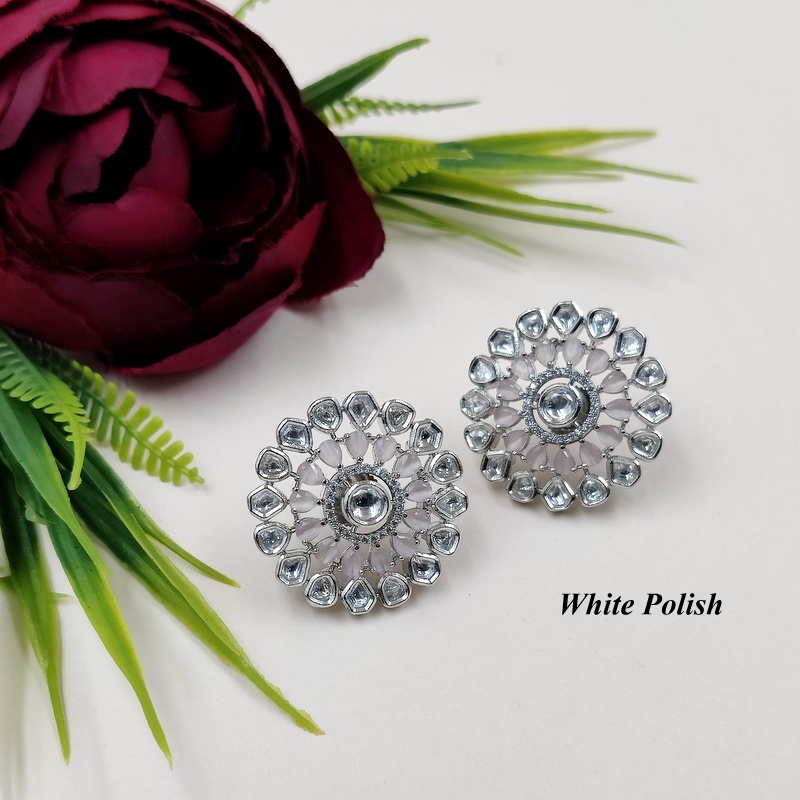 Gleaming Elegance American Diamond Earring