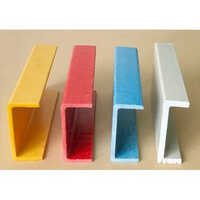 FRP Channel - 10mm Multicolor Fiberglass Reinforced Plastic | Durable and Versatile for Construction Projects