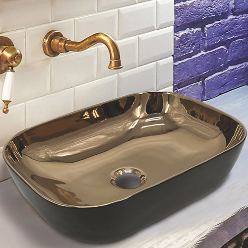 Nctt-589 Glossy Ceramic Basin - Installation Type: Above Counter