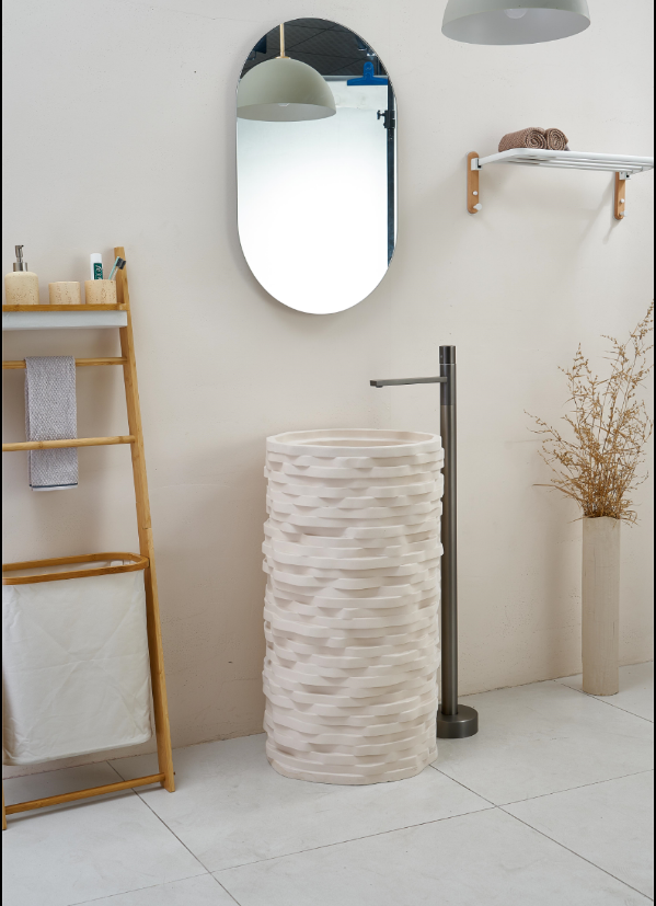 Imported Pedestal Wash Basin