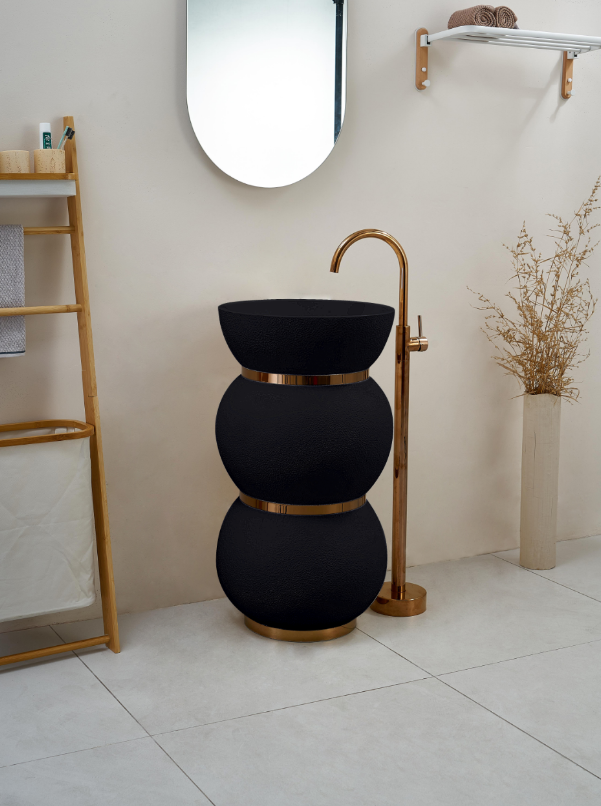 Imported One-टुकड़ा Pedestal Wash Basin