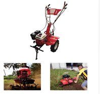 7 HP Petrol Power Tiller Gear Drive with Ridger, PTO Shaft with Free Accessories