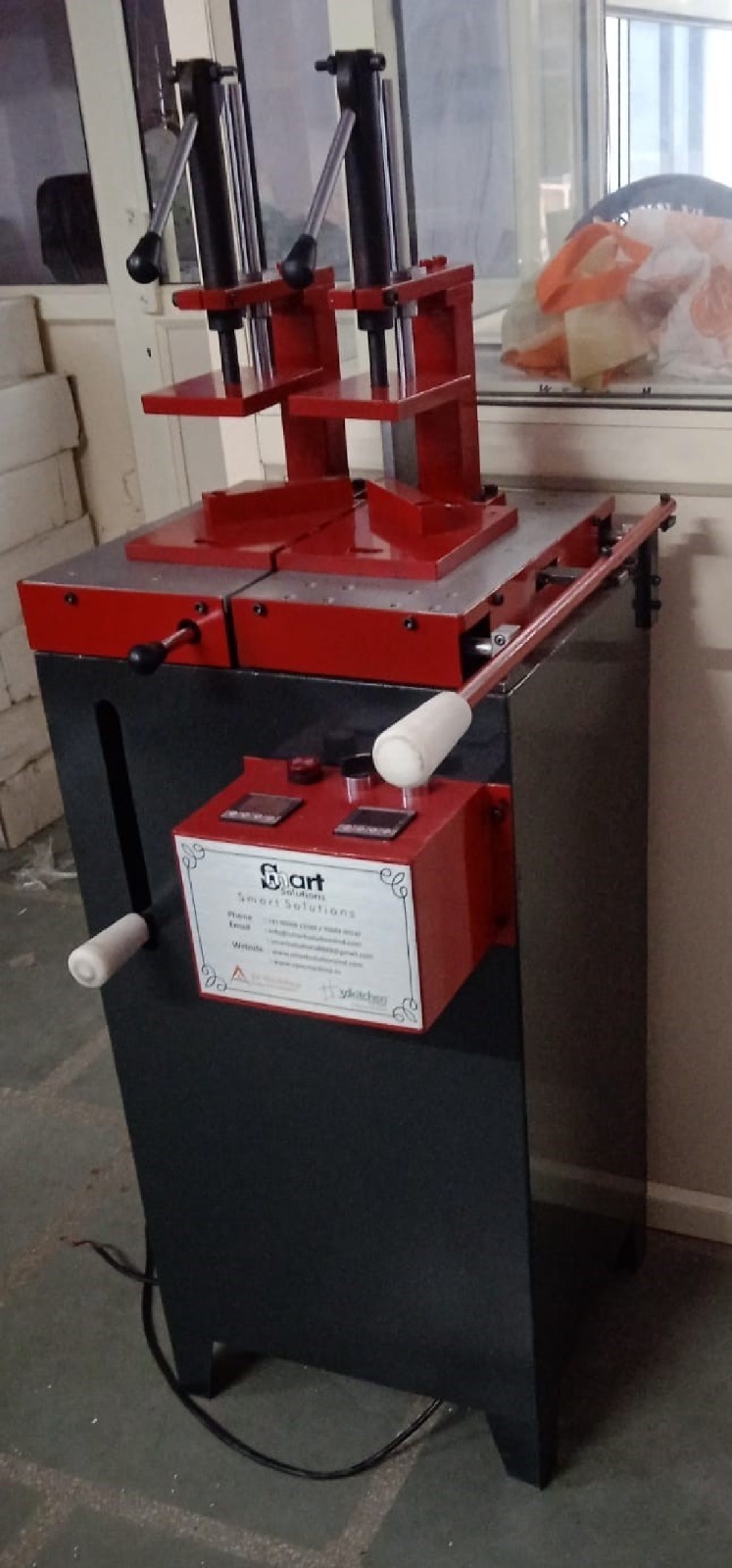 UPVC MINI MANUAL WELDING MACHINE WITH BIG FRAME