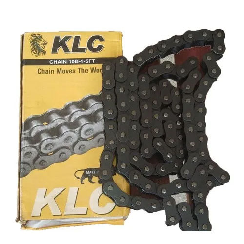 Kcl 15Mm 5 Feet Iron Roller Chain - Color: Black