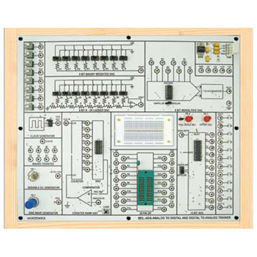 Analog to Digital and Digital to Analog Converter Trainer