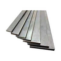 Mild Steel Flat Bar - High-Quality Mild Steel, Polished Silver Finish | Versatile for Frames, Braces, and Supports