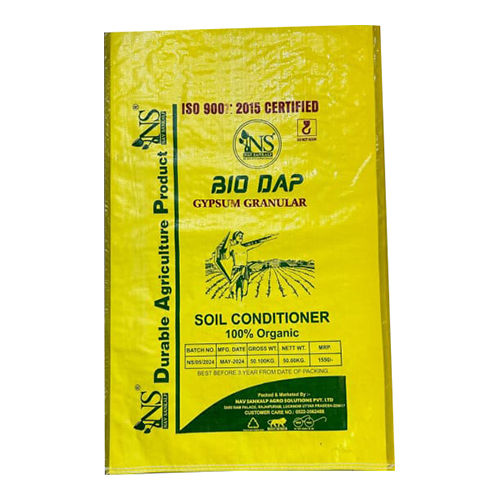 Printed Pp Fertilizer Bag - Color: Different Available