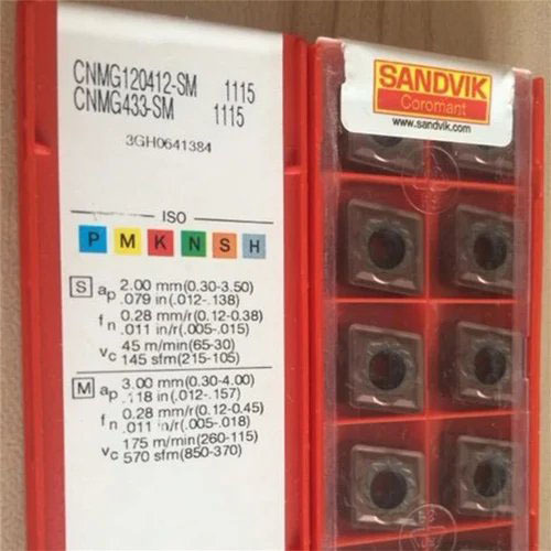 490 140408 Sandvik Cutter Inserts