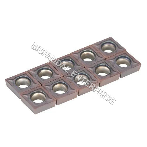 CCMT 09 - Carbide CNMG Insert, 5mm Thickness | Polished Finish, Silver Color, Hard Hardness, Ideal for CNC Machinery