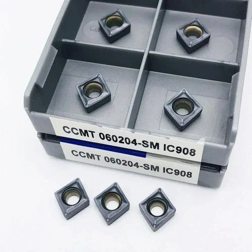 Ccmt Iscar Carbide Inserts - Color: Grey