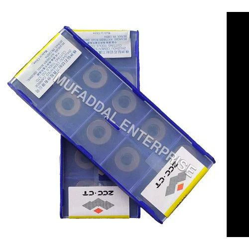 R6 Inserts - Carbide, 3mm Thickness, Silver | Polished Coating, Hard Use for CNC Machines, Box of 10 Pieces