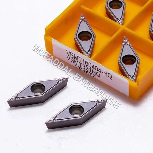 Vbmt 160404 Hq 525 Kyocera Carbide Insert - Color: Silver