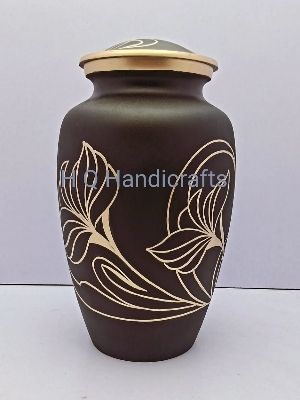 Wooden Cremation Urns - Color: Dark Brown