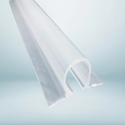 19Mm Omega Plastic Profile - Color: Transparent