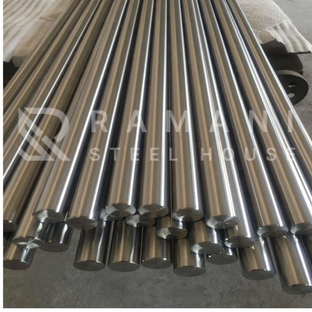 Titanium Grade 4 Round Bar - Color: Silver