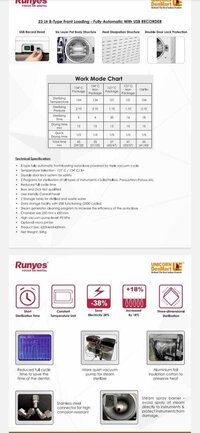 Class B Dental Autoclave