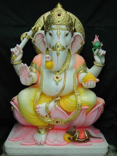 Marble Lord Ganesha Statue